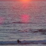 A September sunset at Pacific Beach in San Diego, California. - photo by Joe Alexander