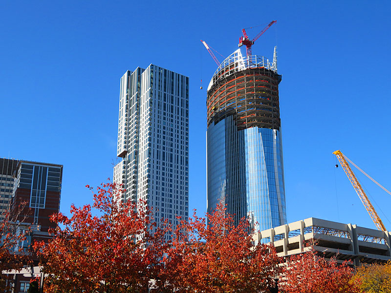 Downtown Boston in November, 2021. – photo by Joe Alexander