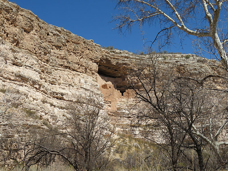 Montezuma Castle National Monument in Arizona. - photo by Joe Alexander