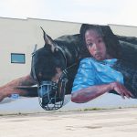 Mural in The Warehouse District in downtown St. Petersburg, Florida. - photo by Joe Alexander