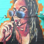 Mural in The Warehouse District in downtown St. Petersburg, Florida. - photo by Joe Alexander