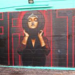 Mural in The Warehouse District in downtown St. Petersburg, Florida. - photo by Joe Alexander