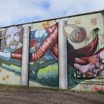 Mural in The Warehouse District in downtown St. Petersburg, Florida. - photo by Joe Alexander