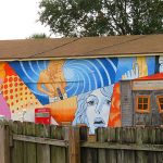 Mural in The Warehouse District in downtown St. Petersburg, Florida. - photo by Joe Alexander