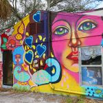 Mural in The Warehouse District in downtown St. Petersburg, Florida. - photo by Joe Alexander