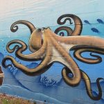 Mural in The Warehouse District in downtown St. Petersburg, Florida. - photo by Joe Alexander