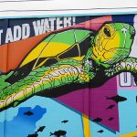 Mural in The Warehouse District in downtown St. Petersburg, Florida. - photo by Joe Alexander