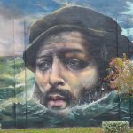 Mural in The Warehouse District in downtown St. Petersburg, Florida. - photo by Joe Alexander