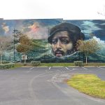 Mural in The Warehouse District in downtown St. Petersburg, Florida. - photo by Joe Alexander