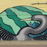 Mural in The Warehouse District in downtown St. Petersburg, Florida. - photo by Joe Alexander