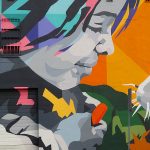 Mural in The Warehouse District in downtown St. Petersburg, Florida. - photo by Joe Alexander