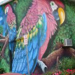 Mural in The Warehouse District in downtown St. Petersburg, Florida. - photo by Joe Alexander