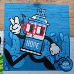 HOPE Outdoor Gallery on the far east side of Austin just north of Austin-Bergstrom Airport. Photo take on Dec. 12, 2025.