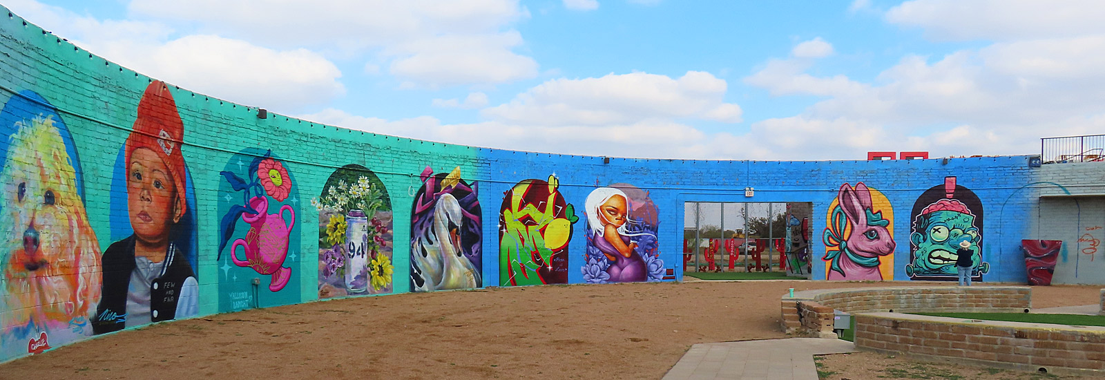HOPE Outdoor Gallery on the far east side of Austin just north of Austin-Bergstrom Airport. Photo take on Dec. 12, 2025.