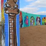 HOPE Outdoor Gallery on the far east side of Austin just north of Austin-Bergstrom Airport. Photo take on Dec. 12, 2025.