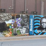 Part of the new mural by Kaldric Dow on San Antonio's near East Side on Nolan Street.