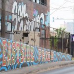 Part of the new mural by Kaldric Dow on San Antonio's near East Side on Nolan Street.