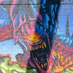 Mural on Hoefgen Street a few blocks south of the Alamodome near downtown San Antonio.