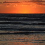 Sunrise on an October morning at North Padre Island's Whitecap Beach in Corpus Christi, Texas. - photo by Joe Alexander