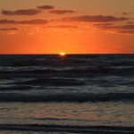 Sunrise on an October morning at North Padre Island's Whitecap Beach in Corpus Christi, Texas. - photo by Joe Alexander