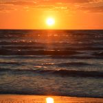 Sunrise on an October morning at North Padre Island's Whitecap Beach in Corpus Christi, Texas. - photo by Joe Alexander