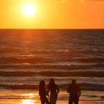 Sunrise on an October morning at North Padre Island's Whitecap Beach in Corpus Christi, Texas. - photo by Joe Alexander